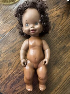 Mattel Tippee Toes Doll African American Vintage 1980 13” No Accessories - Picture 1 of 6