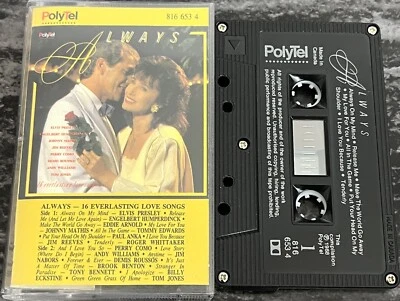 Always 16 Everlasting Love Songs Audio Cassette Tape 1988 Various Artists Canada - Image 1 of 3