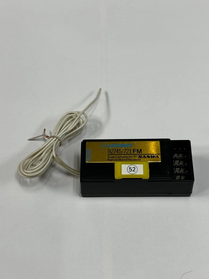 Really Nice Airtronics 72mhz RC Remote Control Airplane FM PPM Receiver 92745 - Image 1 of 1