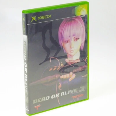 DEAD OR ALIVE 3 XBOX Japan Import Microsoft DOA3 NTSC-J Complete Japanese Ver - Image 1 of 2