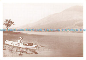 D110109 On Bassenthwaite Lake. From Lantern Magic collection. Country Origins
