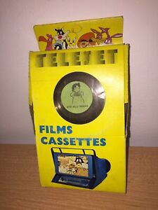 Techno Film Super 8 Cartridge HEIDI IN STORM for TELEJET Movie Viewer Vintage