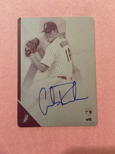 Carlos Rodon 2015 Topps Finest Printing Plate RC Rookie Auto Autograph 1/1 Giant