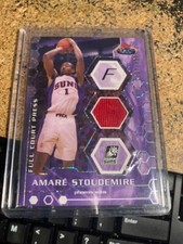 2007-08 STADIUM CLUB AMARE STOUDEMIRE FULL COURT PRESS 167/499 JERSEY CARD 