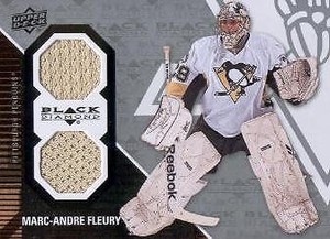 2011-12 Black Diamond Dual Jerseys #PITTMF Marc-Andre Fleury E Jersey 