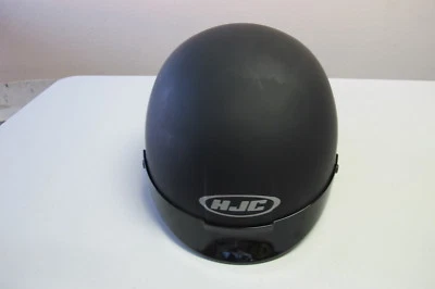 HJC IS-2 Solid Half Helmet Matte Black - Size S (#4) - Image 1 of 4
