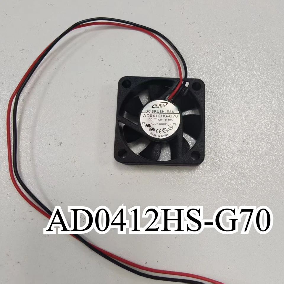 1PC NEW ADDA AD0412HS-G70 12V 0.1A 40*40*10MM 4CM 2Pin Cooling Fan Fast Shipping - Image 1 of 1