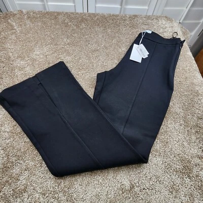 Pantalón pantalón LUCY PARIS para mujer talla mediana negro Kari puño acampanado pierna nueva etiqueta Foto 1 de 4