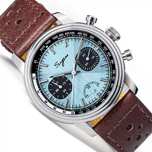 Sugess S438.03.Z ST1906 Sapphire Chrono Mechanical Aviator Watch SEAGULL 1963 - Picture 1 of 19