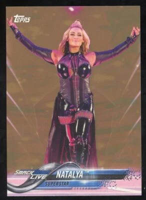 2018 Topps WWE Natalya Bronze Parallel #66 - Image 1 of 2