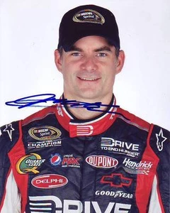 Fotografía firmada de Jeff Gordon autografiada 8x10 de NASCAR - Imagen 1 de 1