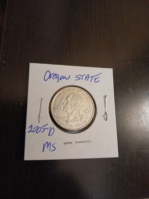 2005 D Oregon Quarter  - Image 1 of 2