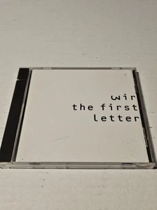 Wir - Der erste Buchstabe CD 1991 drückt Colin Newman stumm Bruce Gilbert Wire - Bild 1 von 3