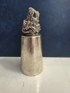  Antigue Sterling Tasse 84. Russland. Anfang 19. Jahrhundert. Wolfskopf. - Bild 1 von 14