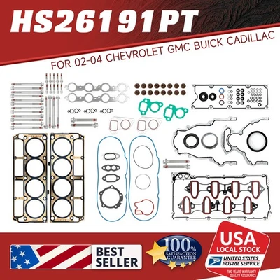 HS26191PT For 2003-2004 Chevrolet Sonora 5.3L V8 Head Gasket Set With Bolts - Изображение 1 из 4
