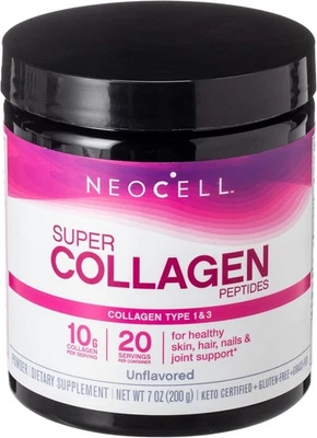 Super Collagen Powder a 6,600Mg Collagen Types 1 & 3 - Unflavored 7 Ounces - Image 1 of 4