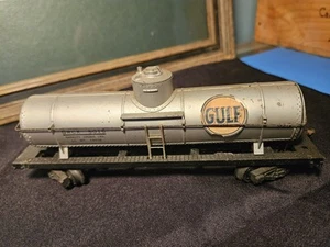 Vintage American Flyer Gulf 925G GCRX 5016 S Scale 1:64 Single Dome Tanker - Picture 1 of 11