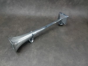 Vintage Chrome Hadley Lorry Truck Air Horn 22" Inch Long - Picture 1 of 8