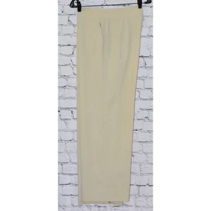 GIORGIO ARMANI Borgo 21 Trouser Slimming Curvy Beige Slacks Pants Size 44/8 - Picture 1 of 7
