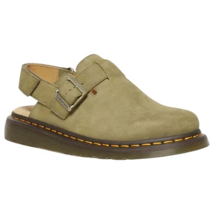 Mens Dr. Martens Jorge Ii Sandals Muted Olive Tumbled Nubuck Sling Back Shoes - Picture 1 of 9