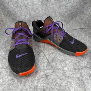 Nike Free X Metcon 2 Clemson Tigers Shoes CQ8150-001 Gray Orange Purple 12.5 109 - Picture 1 of 9