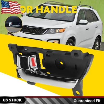 Interior Inner Door Handle Chrome Left Driver Side For Kia Sorento 2011-2015 - Image 1 of 4