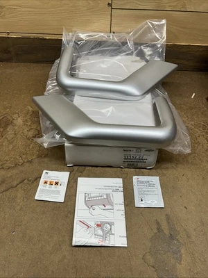 Прочный Ridge 2011 Up Jeep Wrangler JK Серебряная Отделка Дверной Сеткой Новый трудно найти - Изображение 1 из 4