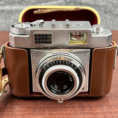 Cámara telémetro Zeiss Ikon Contina 529/24 de colección con lente pantar 45 mm f2,8 #G859 Foto 1 de 4