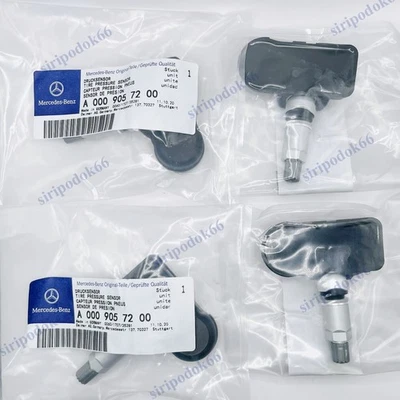 4Pcs TPMS A0009057200 TIRE PRESSURE SENSOR For MERCEDES BENZ Smart C250 C300 USA Foto 1 de 4