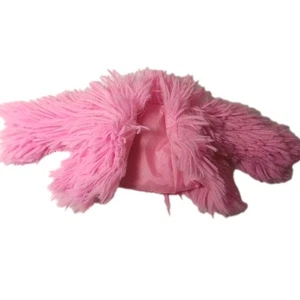 Barbie Pink Fuzzy Faux Fur Jacket Extra Collection  - Picture 1 of 3