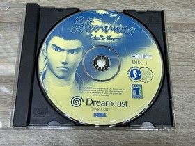 Shenmue Sega Dreamcast DC Disc One Only *NO CASE*