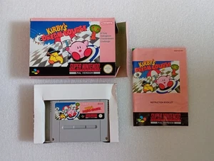 SNES SUPER NINTENDO - KIRBY'S DREAM COURSE UKV PAL OVP Anleitung Kirby - Bild 1 von 20