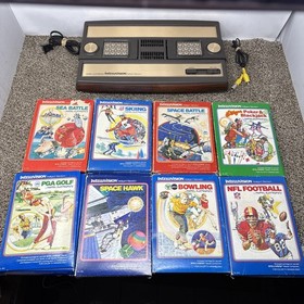 Intellivision Video Game console Tested Working Vintage Game Bundle With Games
