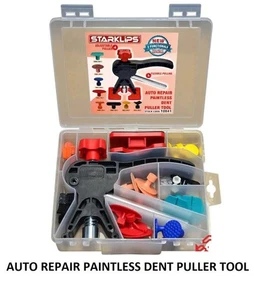 AUTO REPAIR PAINTLESS DENT PULLER TOOL PDR KIT 24 PCS BAG SET - Picture 1 of 1