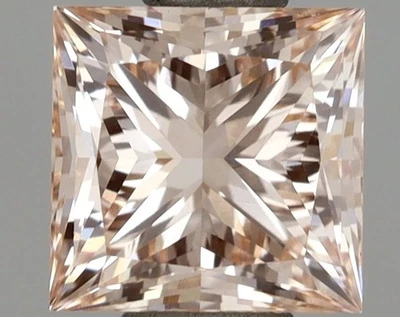 Princess 1.01ct Fancy Light  Pink VS1 CVD IGI Lab Grown Diamond - Image 1 of 3