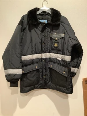 Men’s Refrigiwear Below Hip XLJacket 3M Scotchlite reflective puffy 0343R - Image 1 of 2