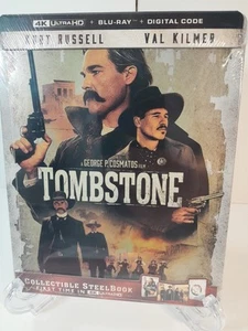 Tombstone (1993) 4K UHD + Blu-ray + Digital Code SteelBook ships in box - Picture 1 of 9