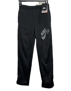 Nike Therma Fit Sweatpants Stay Warm Youth Size MEDIUM 10-12 yrs old Black NEW - Picture 1 of 12