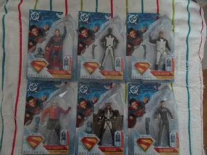 DC Superman 7 Figure Set BAF Pour Construer Spin Master - Picture 1 of 8