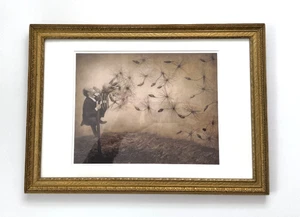 Impresión enmarcada de Robert y Shanan ParkeHarrison "Polinización" ~ Hallazgo raro - Imagen 1 de 11