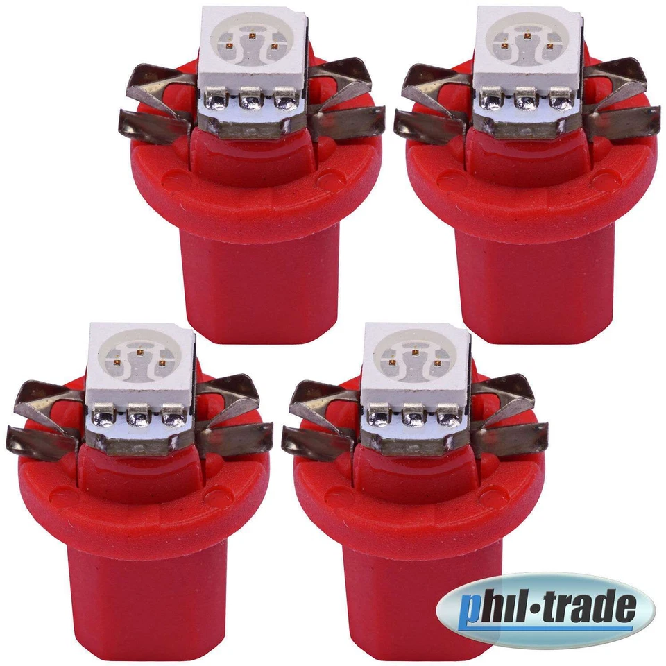 illuminazione contachilometri led smd alta potenza rossa Opel Vectra A Astra F Calibra rosso 41 - Immagine 1 di 1