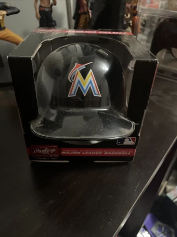 Miami Marlins Rawlings Mini Replica Helmet Cover