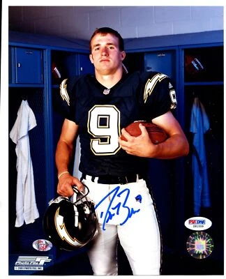 Drew Brees Signed 8x10 Photo auto autograph 1st signing ever PSA/DNA w/ ticket - Image 1 of 2