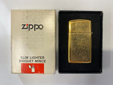 Vintage Zippo Lighter Personalized and Box, Pre Owned Mike, Untested  (4-#306)