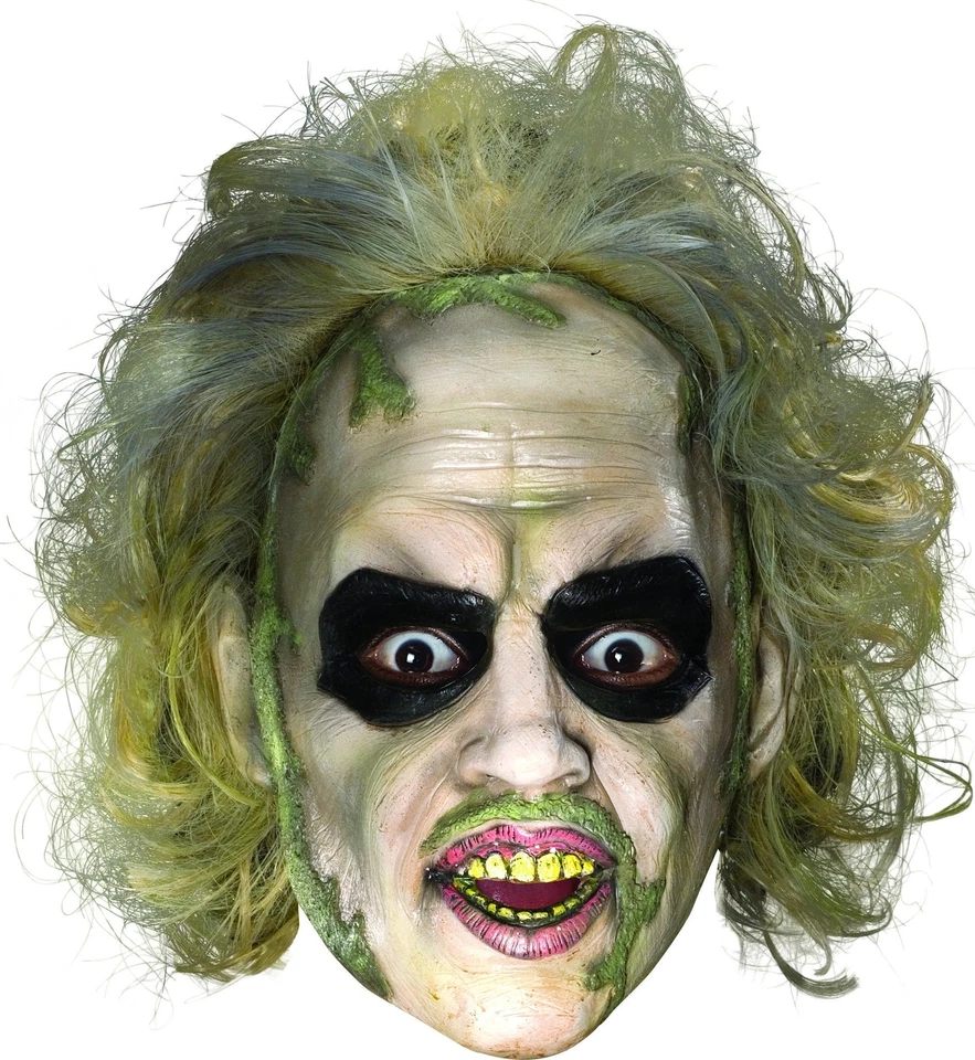 Beetlejuice Mask with Hair - Image 1 of 1