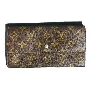 Louis Vuitton Porte Monnaie Monogram Pochette Credit Long Wallet France 8910AN - Bild 1 von 11