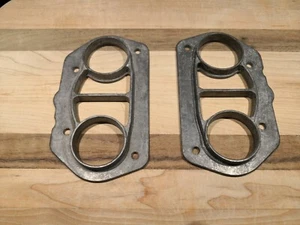 VW Porsche 356 912 Weber dellorto velocity stacks Adapter Top Covers Pair 45mm - Picture 1 of 2