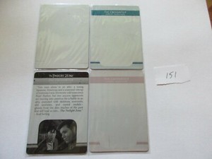 2019 Twilight Zone Rod Serling Edition Trading Cards Printing Plate Set Base 151