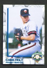 1993 Midwest League All-Stars CHRIS HOLT Quad City RIVER BANDITS Dallas TEXAS