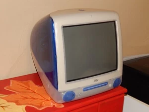 Apple Computer iMac G3 1990's Indigo Desktop Only - Picture 1 of 24
